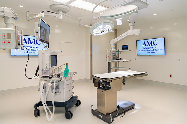 A medical operating room